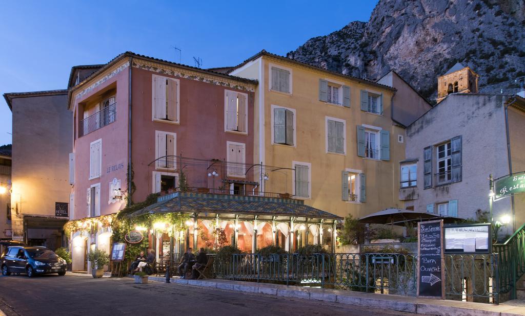 Le Relais De Moustiers Hotell Eksteriør bilde